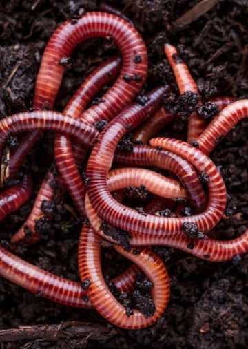 Beginner Vermicomposter Section Featured Image with Worms