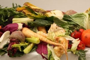 green food waste