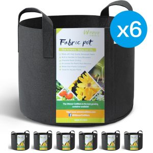 6 10-gallon grow bags for $16.59