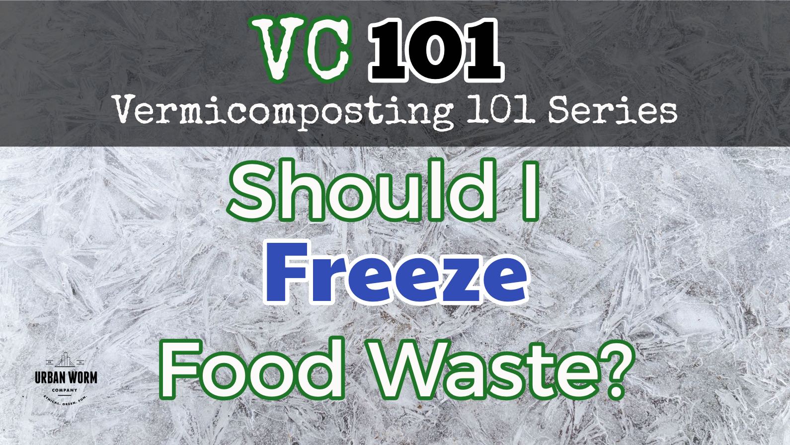 should-i-freeze-food-waste