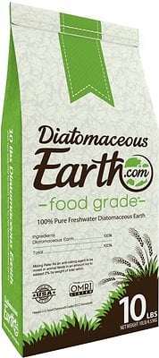 Diatomaceous earth for worms