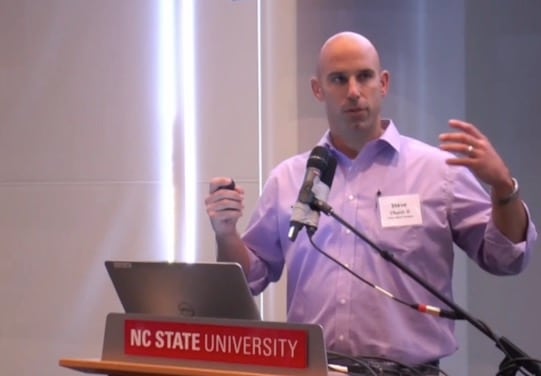 Steve Speaking at the 2017 NCSU Vermiculture Conference
